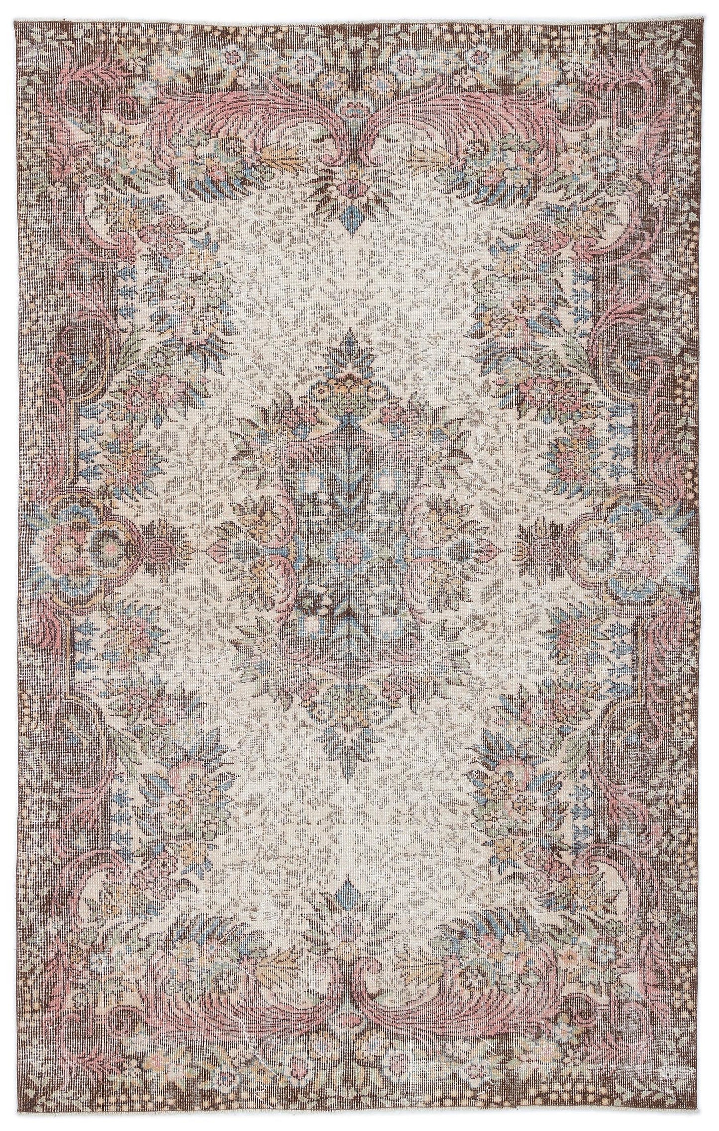 Groar - Vintage Medallion Rug - 5'9 X 9'2