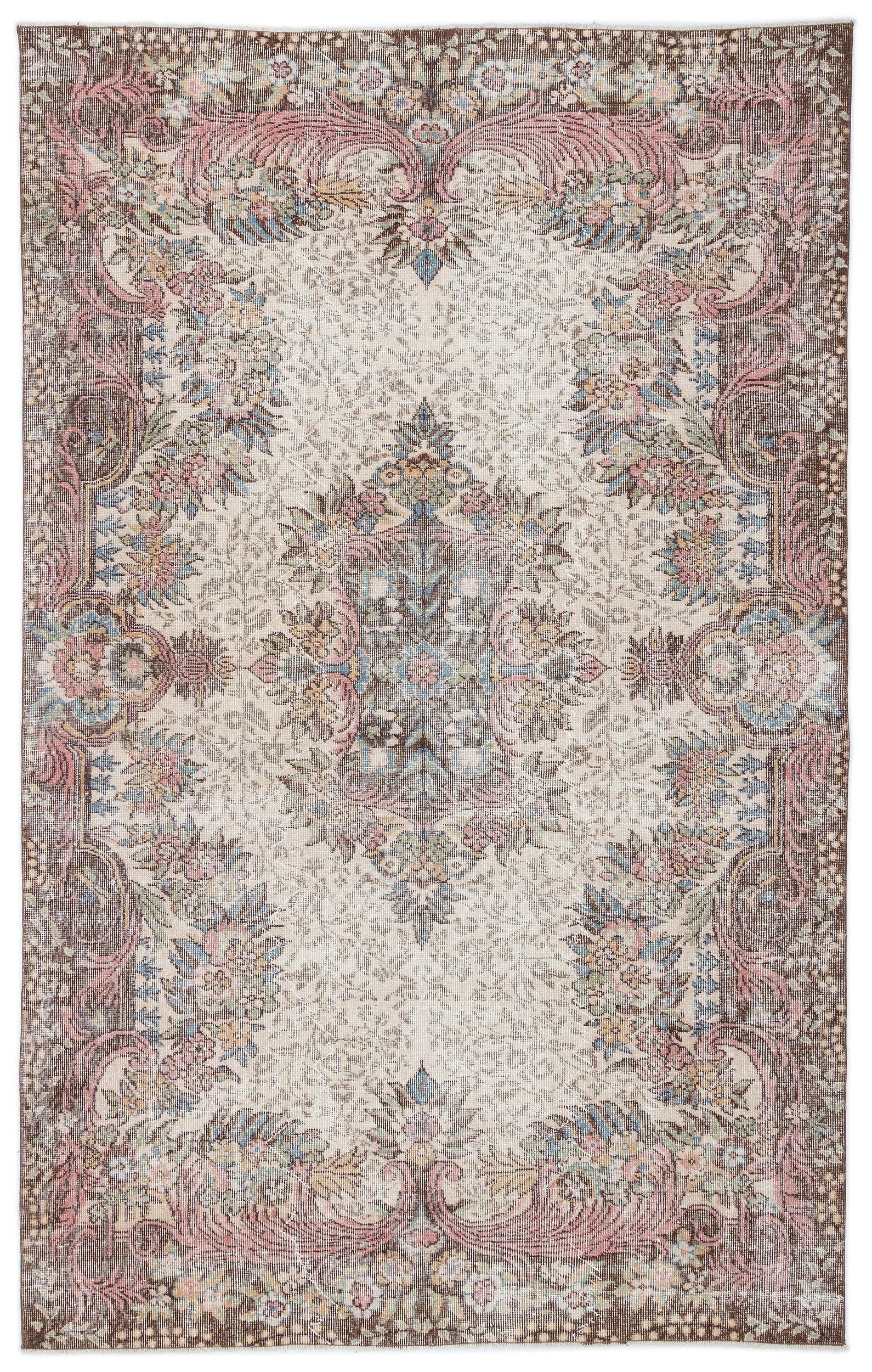 Groar - Vintage Medallion Rug - 5'9 X 9'2