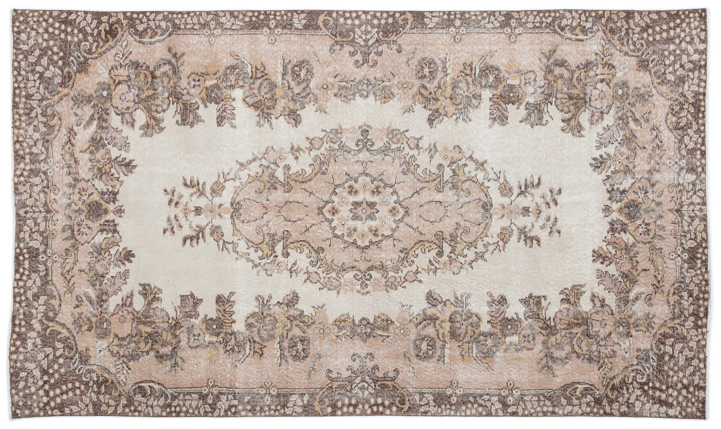 Cimema - Vintage Medallion Rug - 5'9 X 9'10