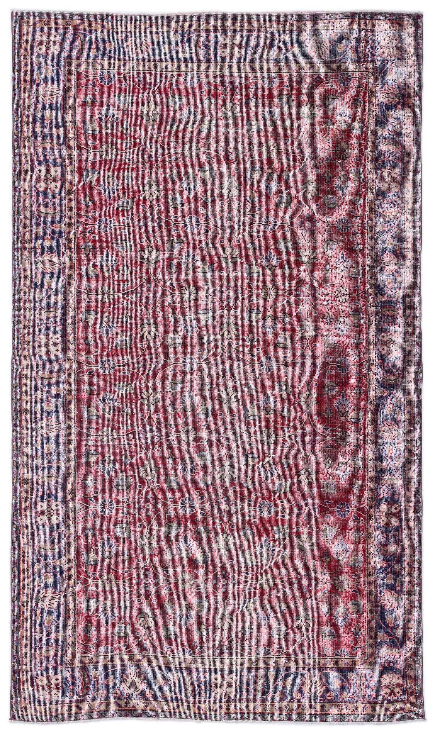 Friraan - Vintage Floral Rug - 5'7 X 9'6