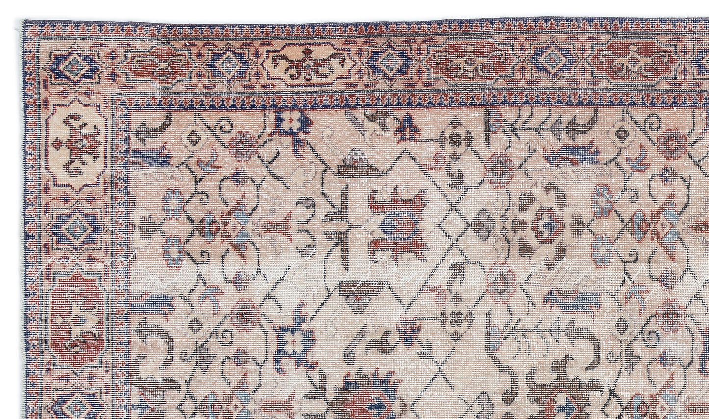 Zeulata - Vintage Floral Rug - 5'7 X 9'7