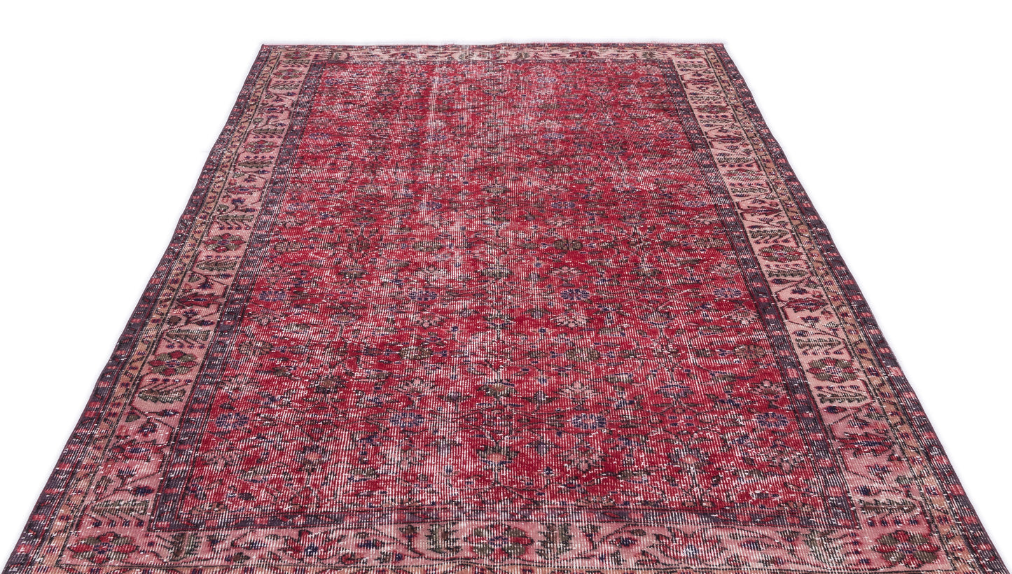 Dotana - Vintage Floral Rug - 5'5 X 9'2