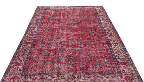 Load image 1 in gallery view. Dotana - Vintage Floral Rug - 5'5 X 9'2