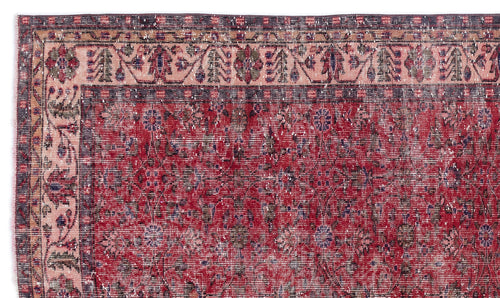 Load image 1 in gallery view. Dotana - Vintage Floral Rug - 5'5 X 9'2
