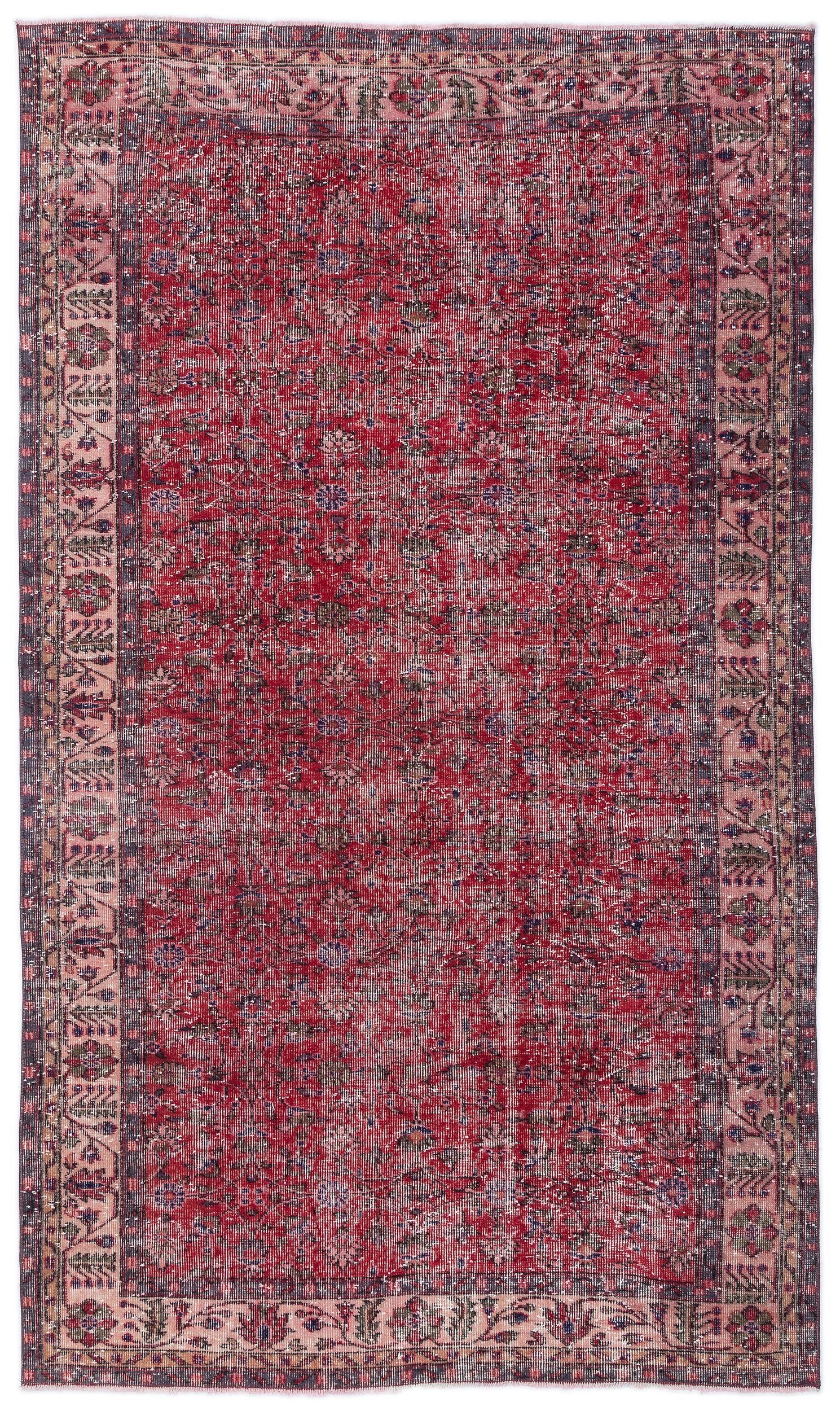 Dotana - Vintage Floral Rug - 5'5 X 9'2