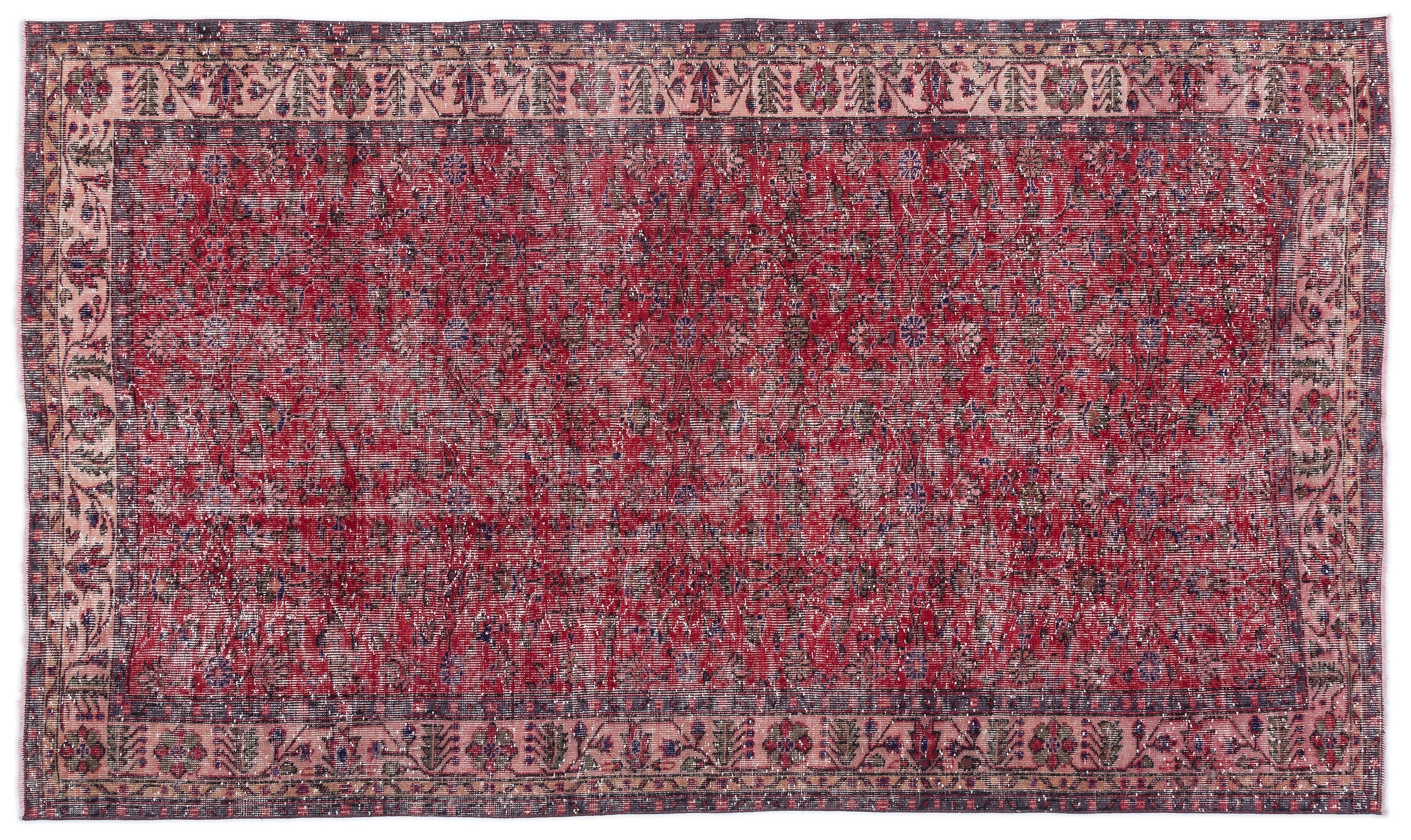 Dotana - Vintage Floral Rug - 5'5 X 9'2