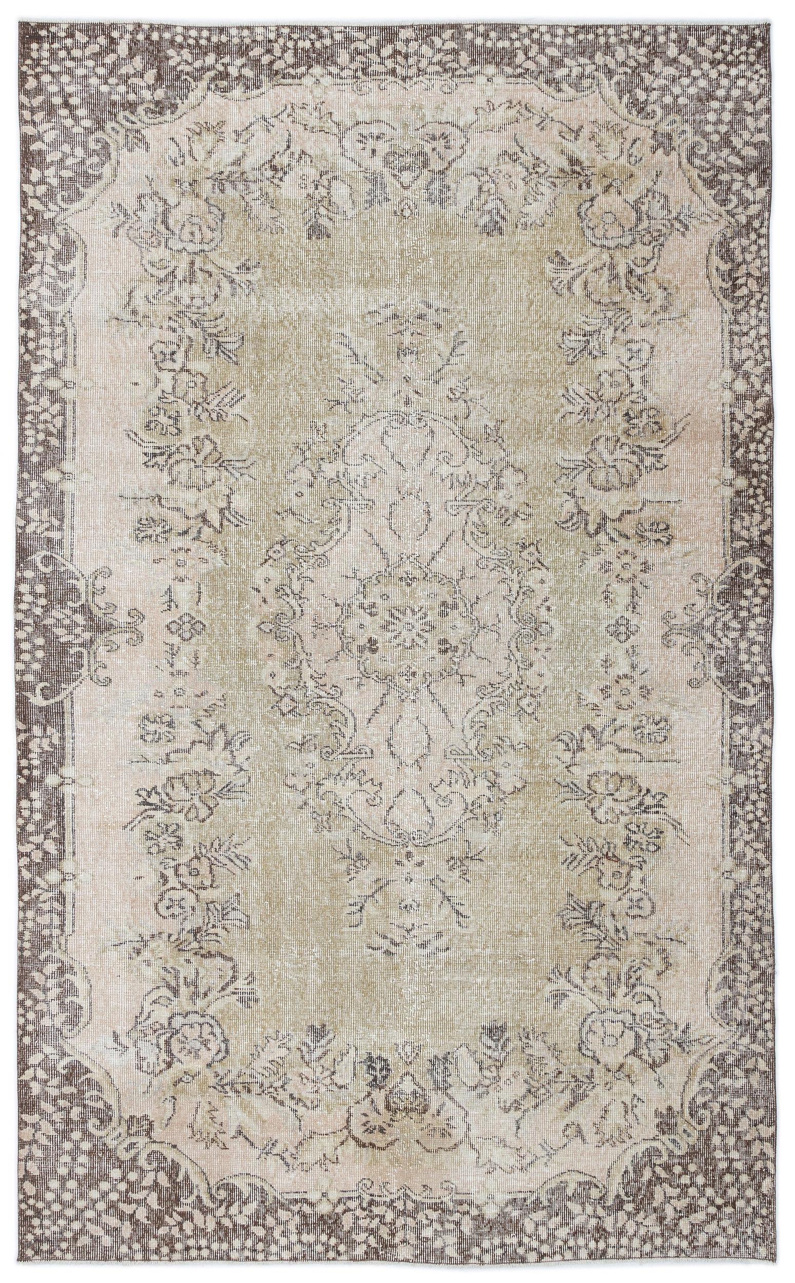 Biatena - Vintage Medallion Rug - 5'8 X 9'2