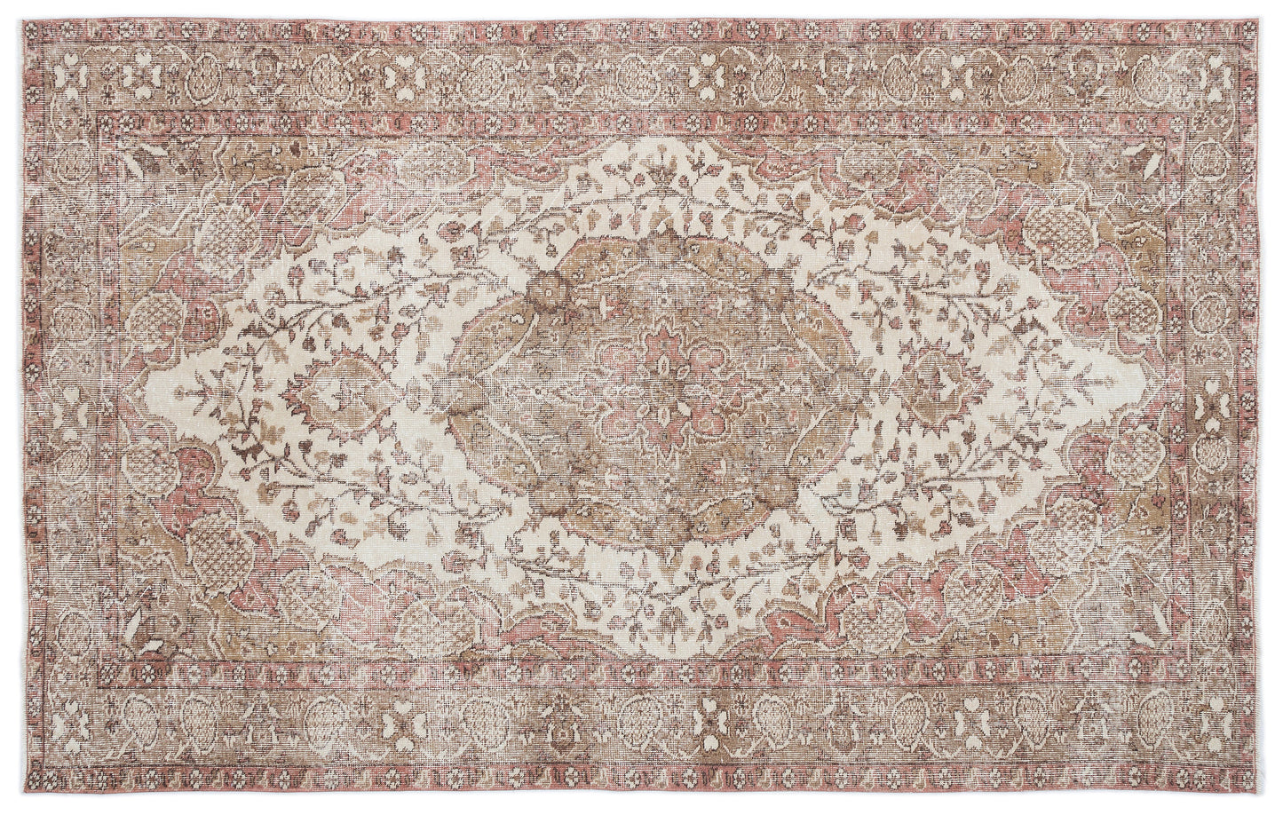 Kezaex - Vintage Medallion Rug - 5'9 X 9'2