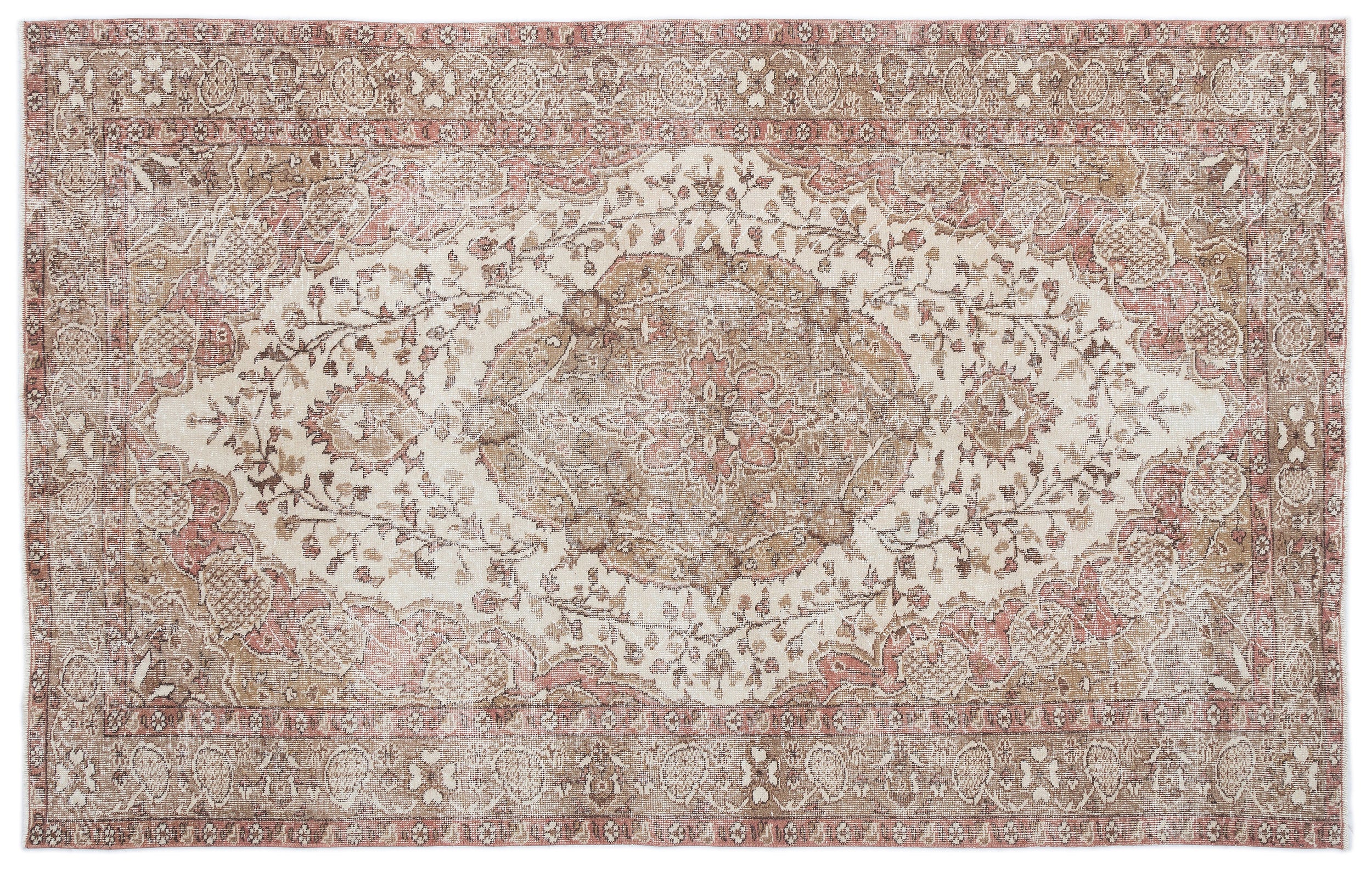 Kezaex - Vintage Medallion Rug - 5'9 X 9'2