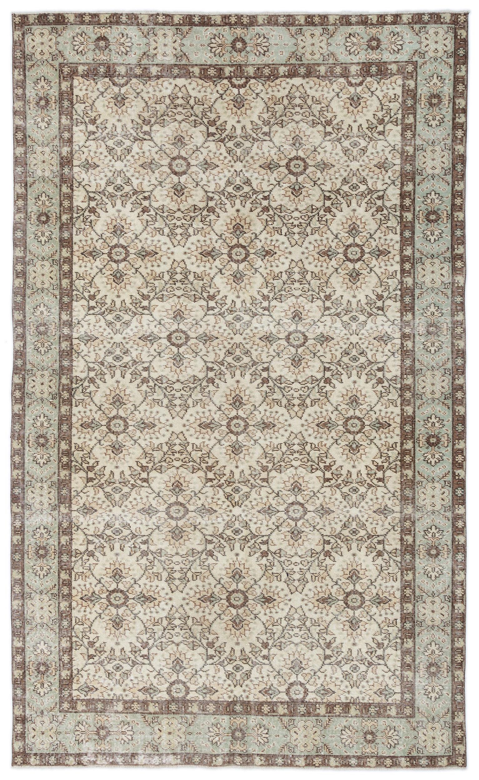 Groel - Vintage Floral Rug - 5'7 X 9'6