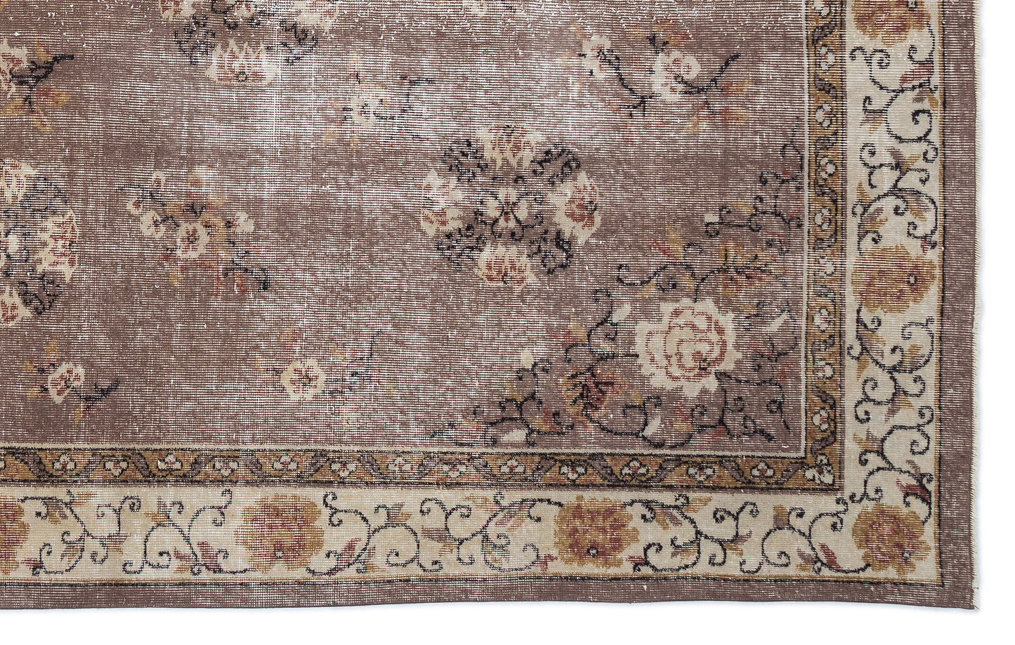 Troata - Vintage Floral Rug - 6'6 X 10'6