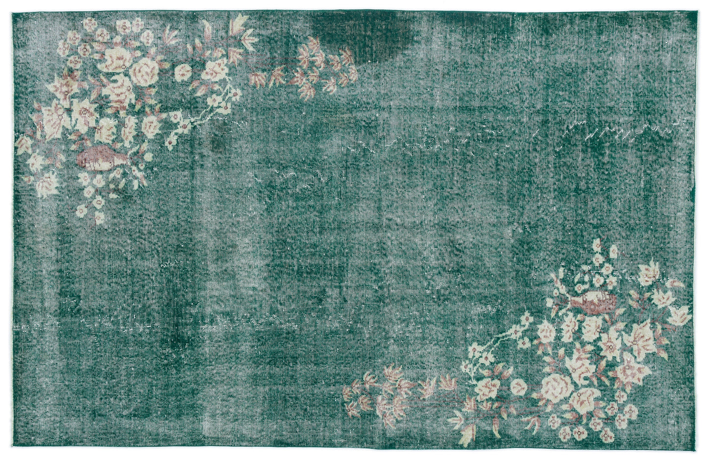 Thias - Vintage Distressed Rug - 5'9 X 9'0