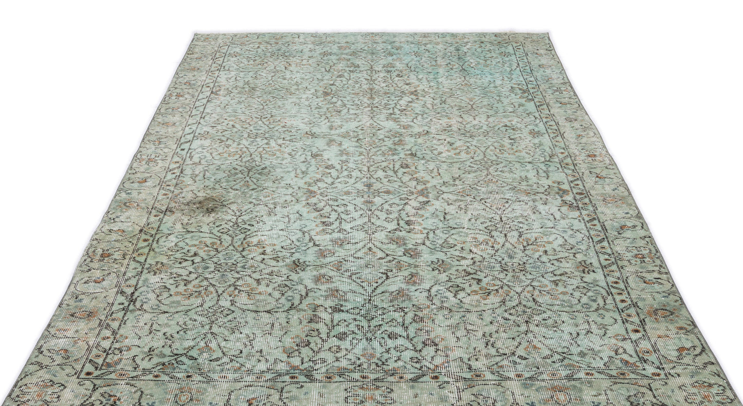 Reboda - Vintage Floral Rug - 5'4 X 8'7