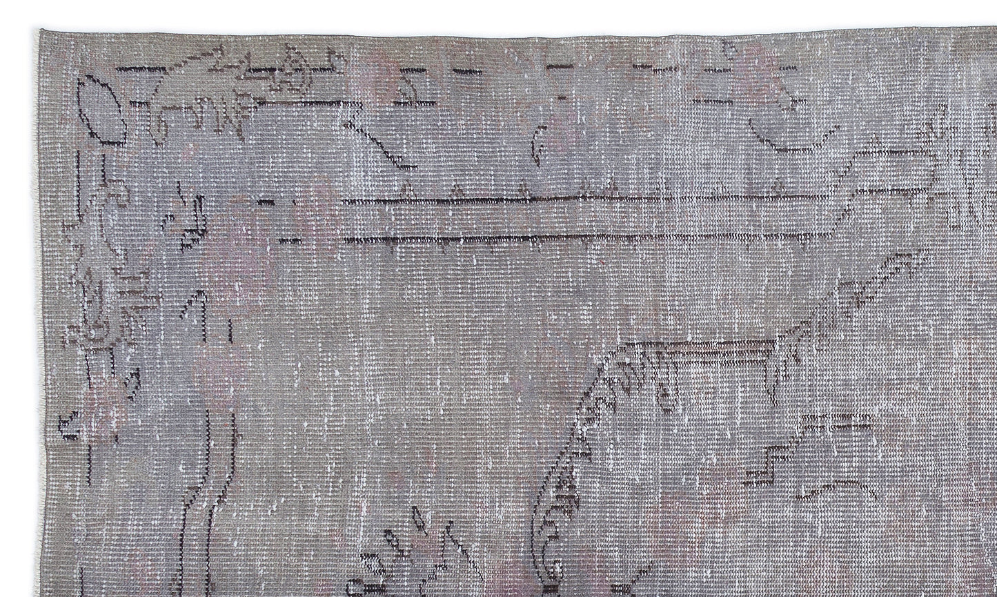 Trazaane - Vintage Distressed Rug - 5'4 X 9'0