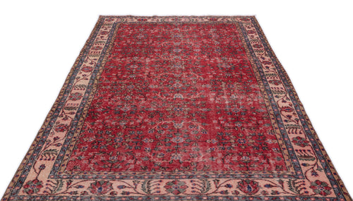 Load image 1 in gallery view. Frabail - Vintage Floral Rug - 5'5 X 9'4