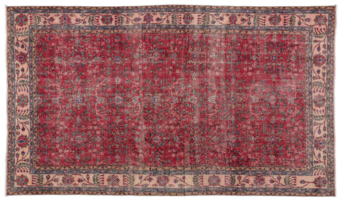 Load image 1 in gallery view. Frabail - Vintage Floral Rug - 5'5 X 9'4