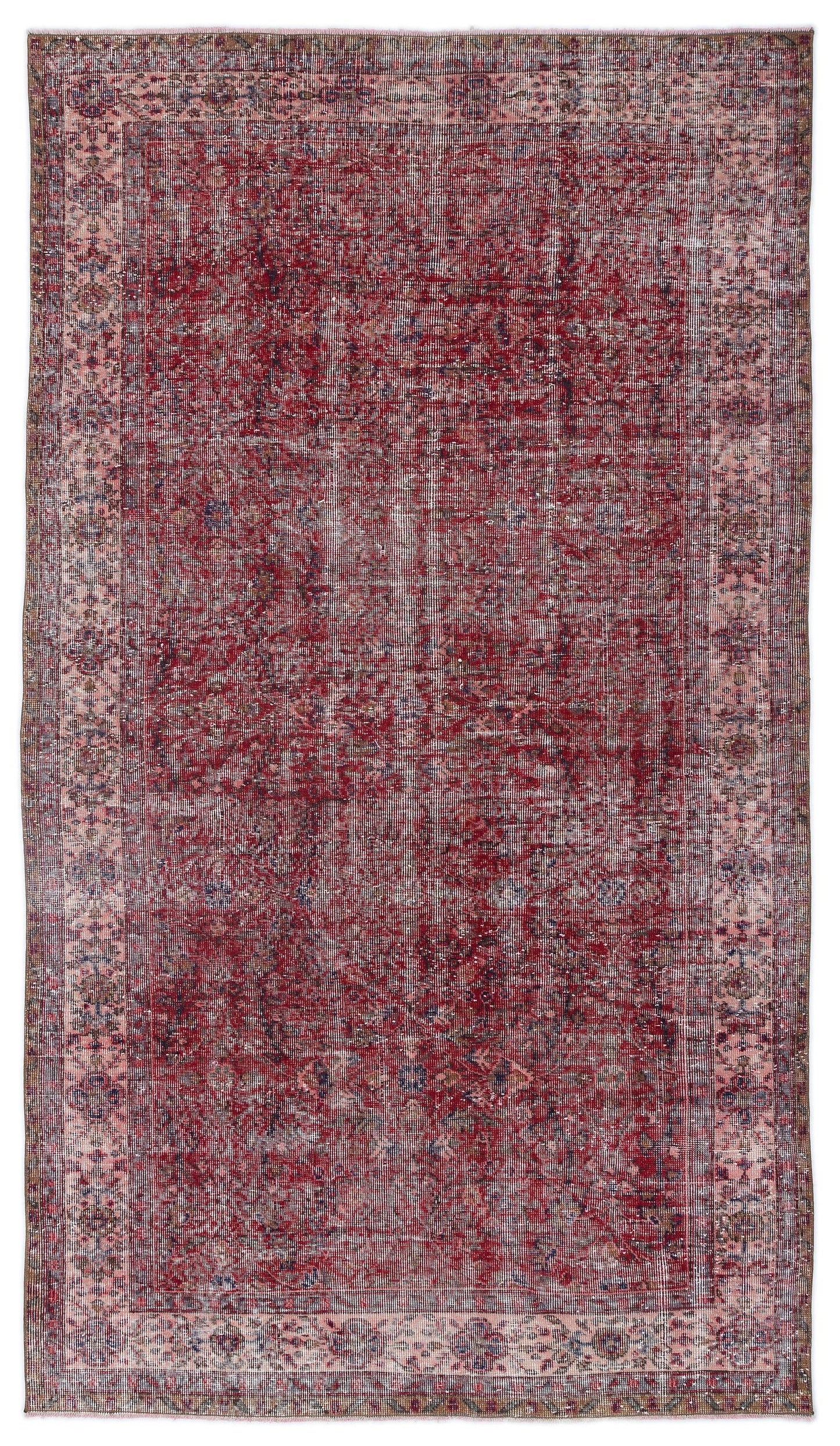 Datiar - Vintage Distressed Rug - 5'1 X 9'0