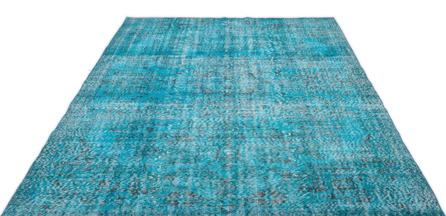 Dauvula - Vintage Distressed Rug - 6'4 X 9'3