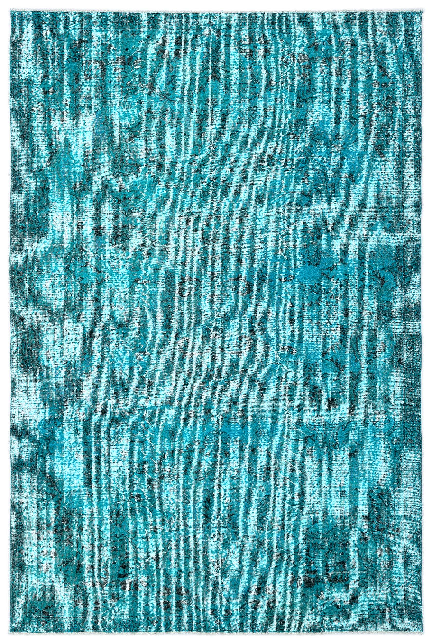 Dauvula - Vintage Distressed Rug - 6'4 X 9'3