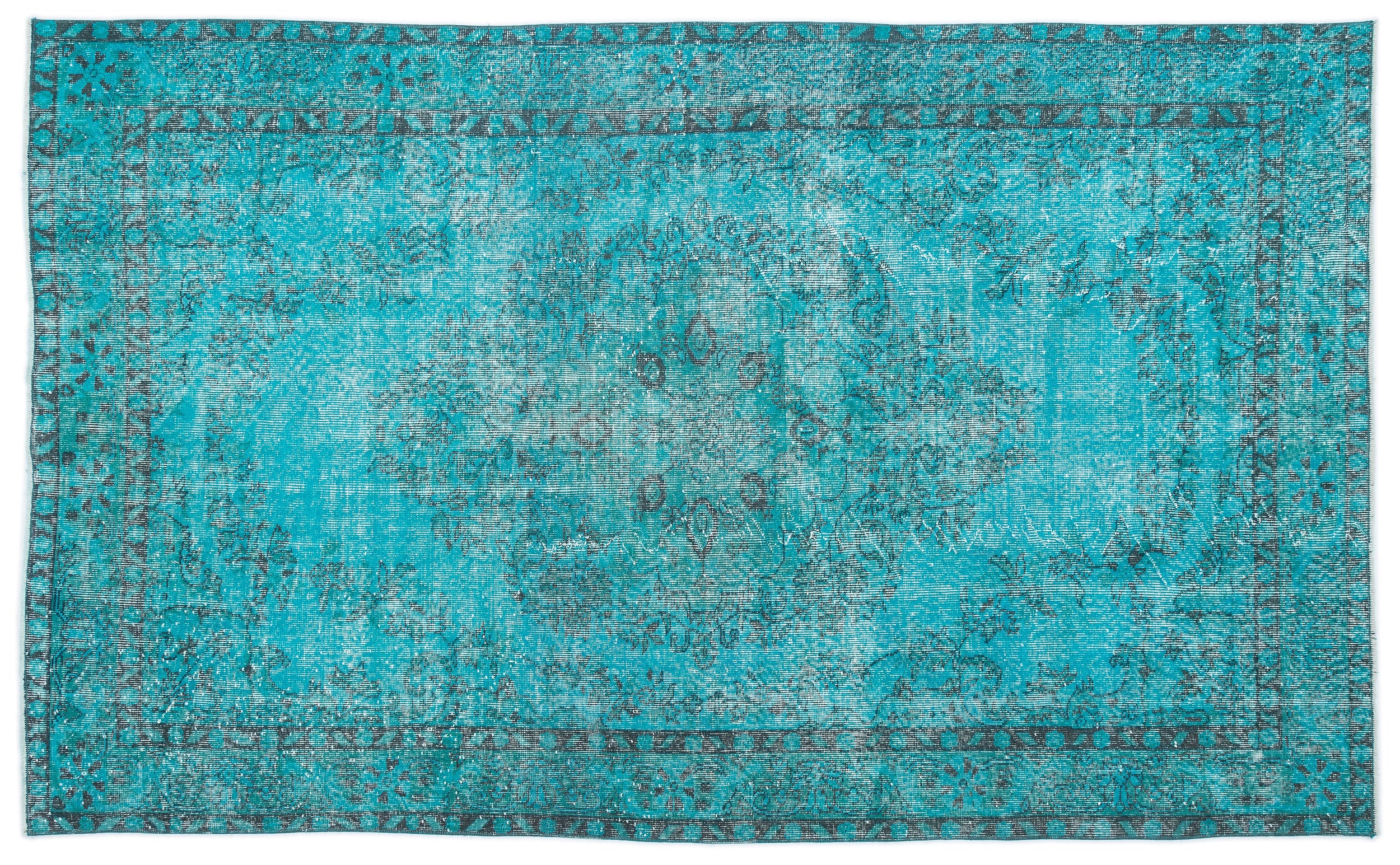 Ceuloma - Vintage Distressed Rug - 5'5 X 8'10