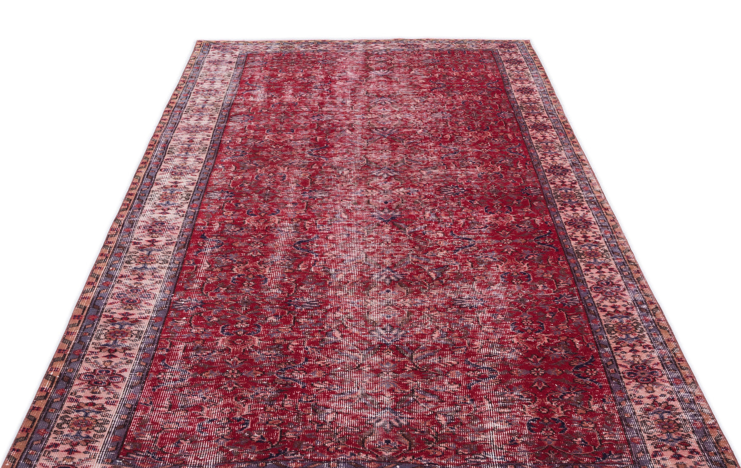 Caeneen - Vintage Floral Rug - 5'5 X 10'0