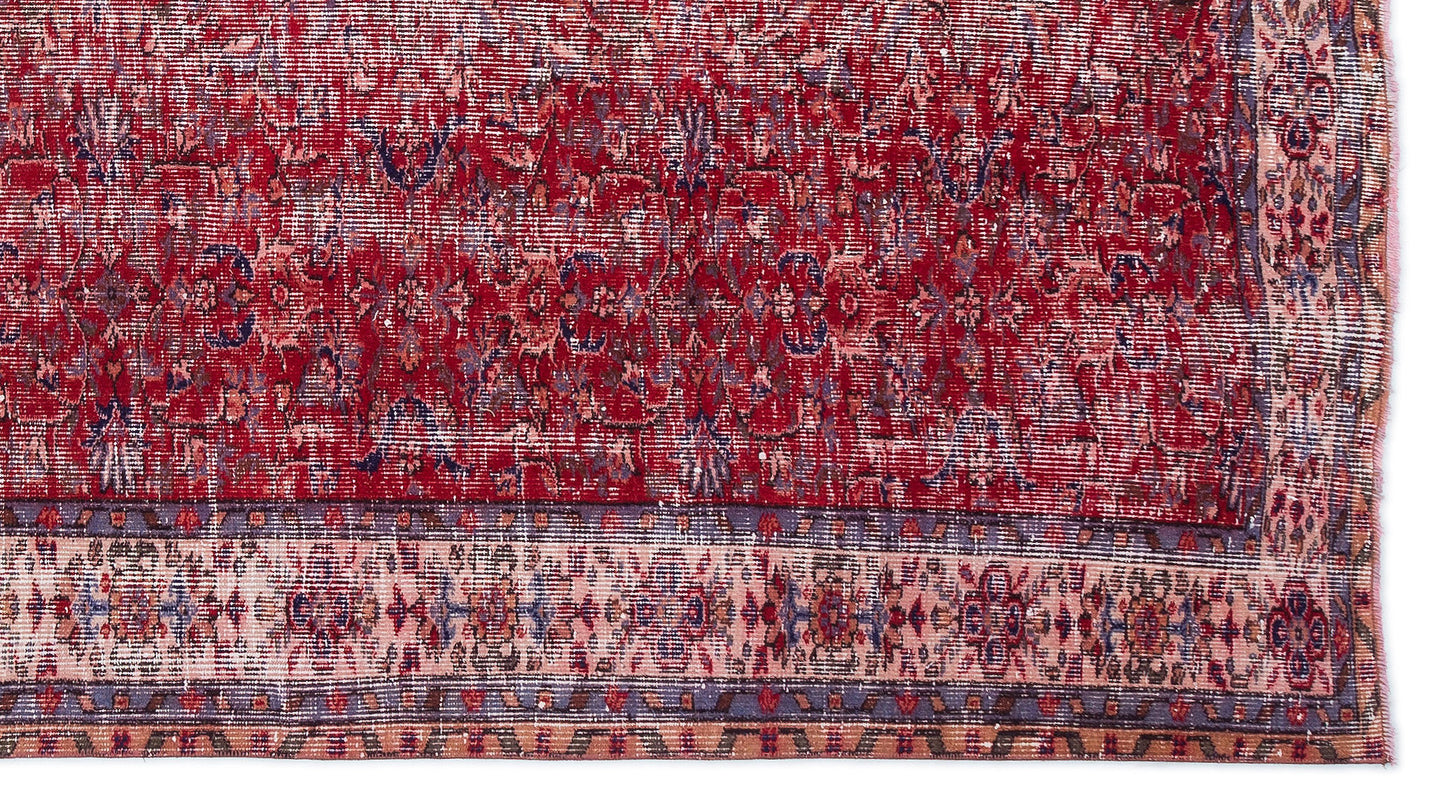 Caeneen - Vintage Floral Rug - 5'5 X 10'0