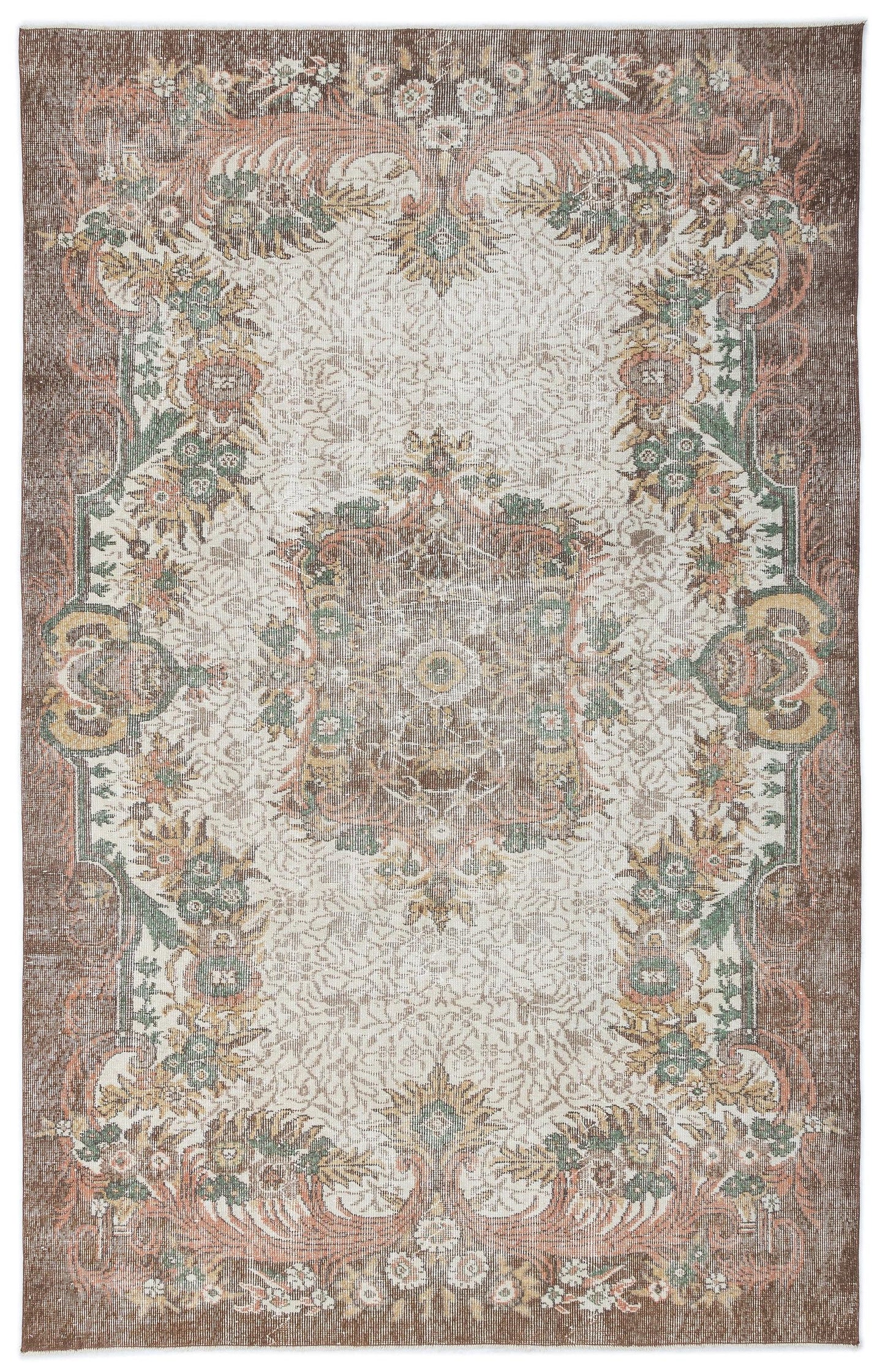 Shoas - Vintage Medallion Rug - 5'10 X 9'6