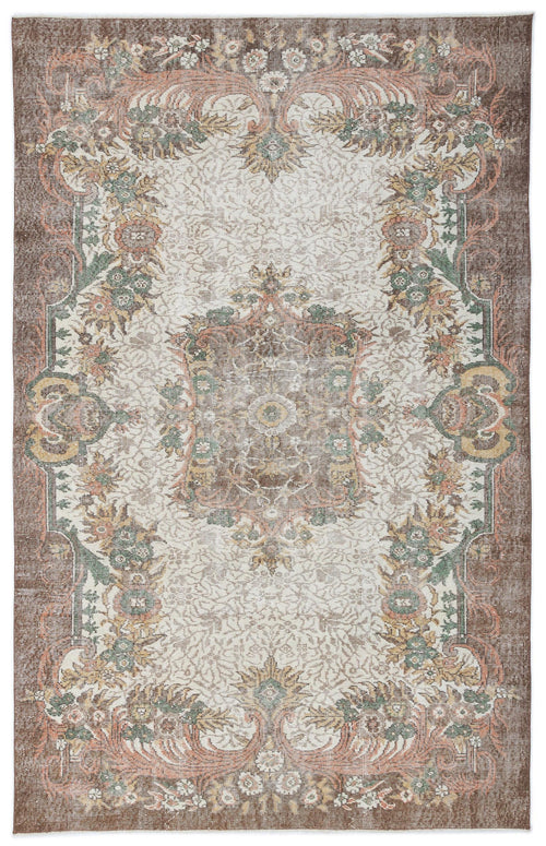 Load image 1 in gallery view. Shoas - Vintage Medallion Rug - 5'10 X 9'6