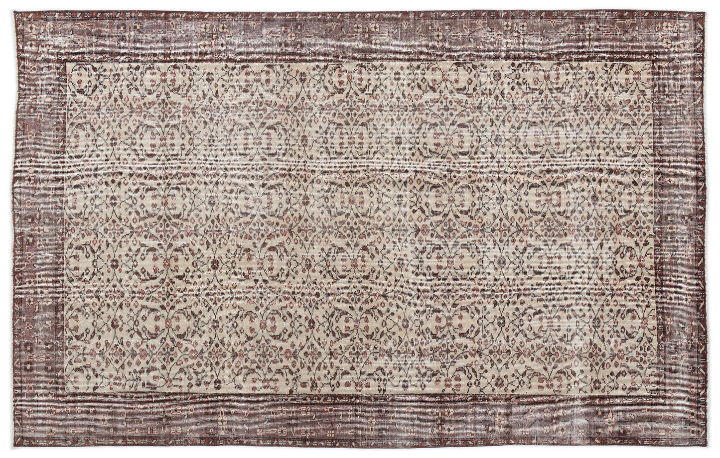 Nakoda - Vintage Floral Rug - 5'5 X 8'5