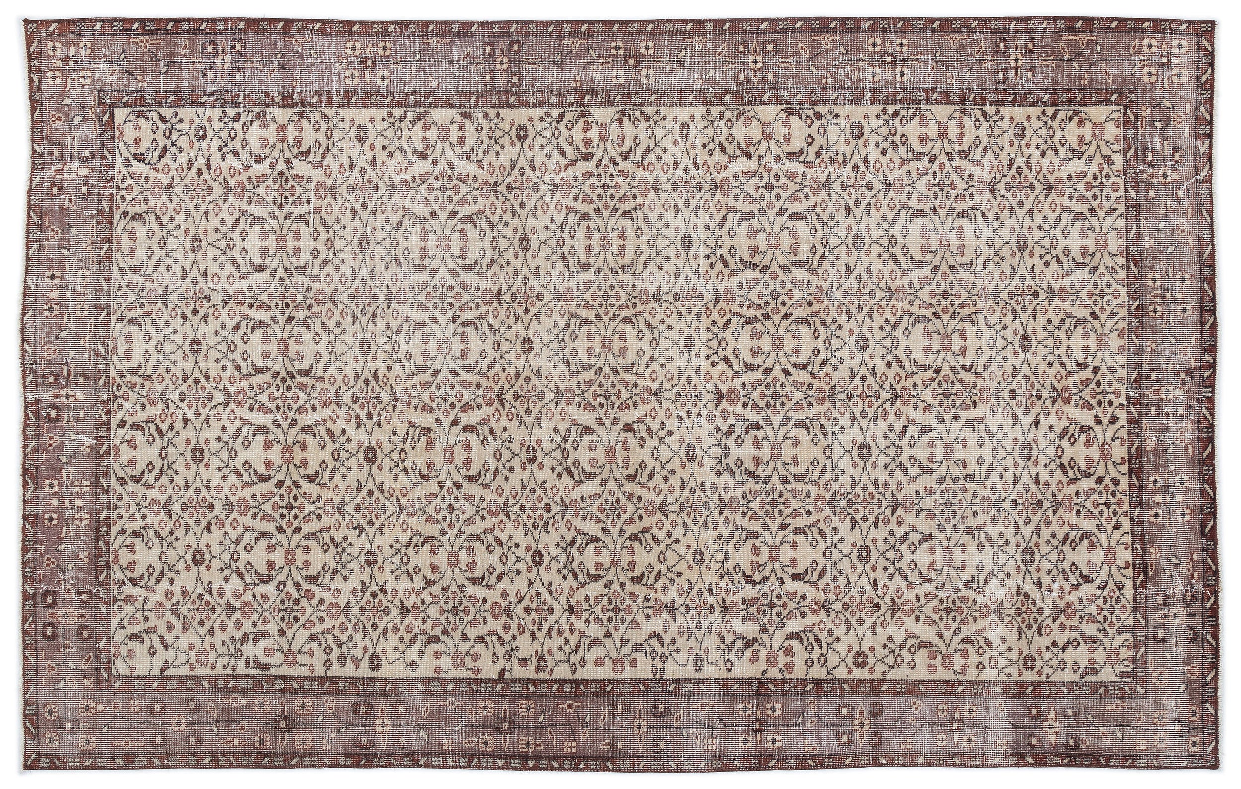 Nakoda - Vintage Floral Rug - 5'5 X 8'5