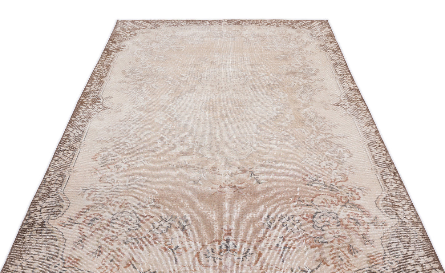 Fomeus - Vintage Floral Rug - 5'3 X 9'3