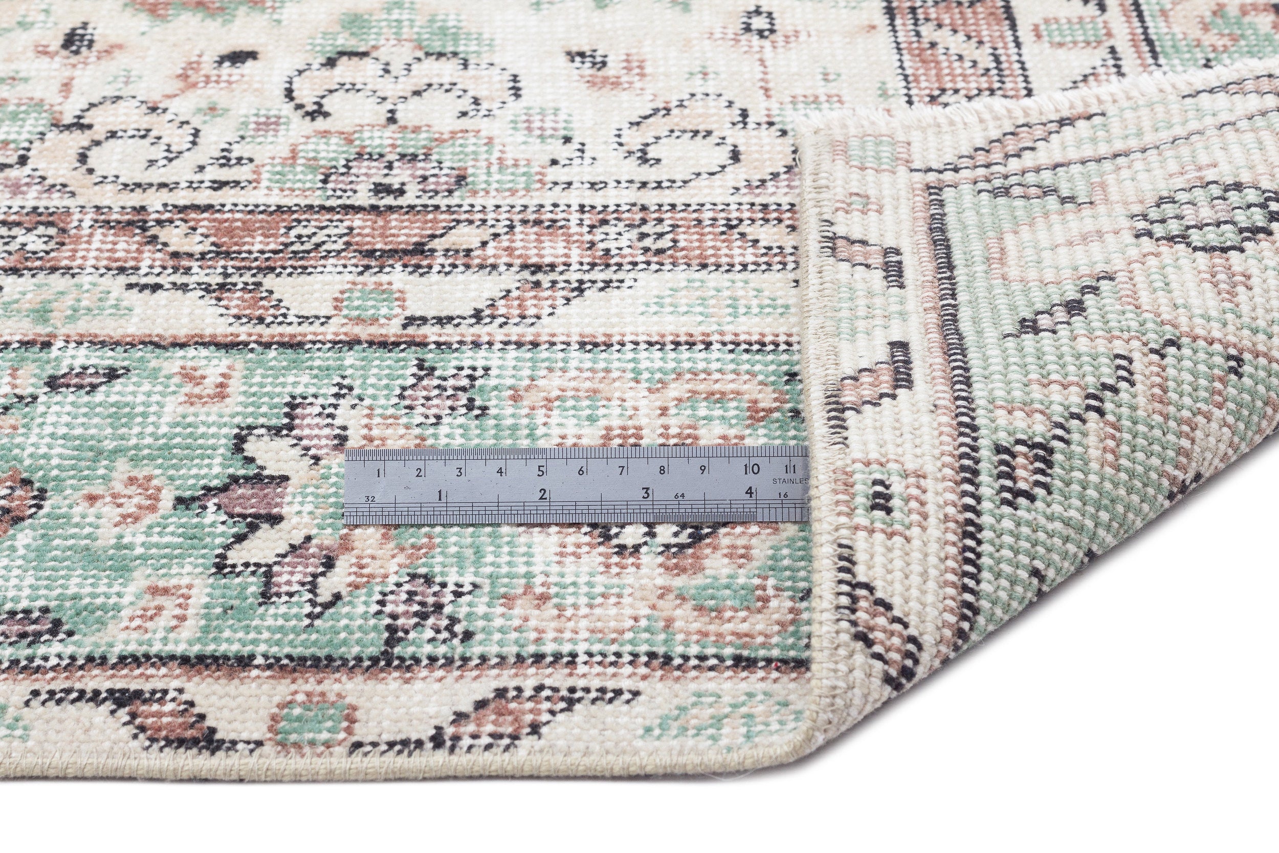 Nenear - Vintage Floral Rug - 5'6 X 8'9