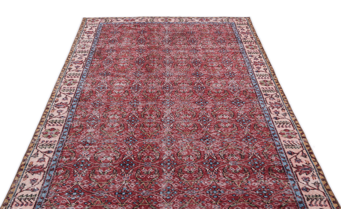 Treya - Vintage Floral Rug - 5'2 X 9'7