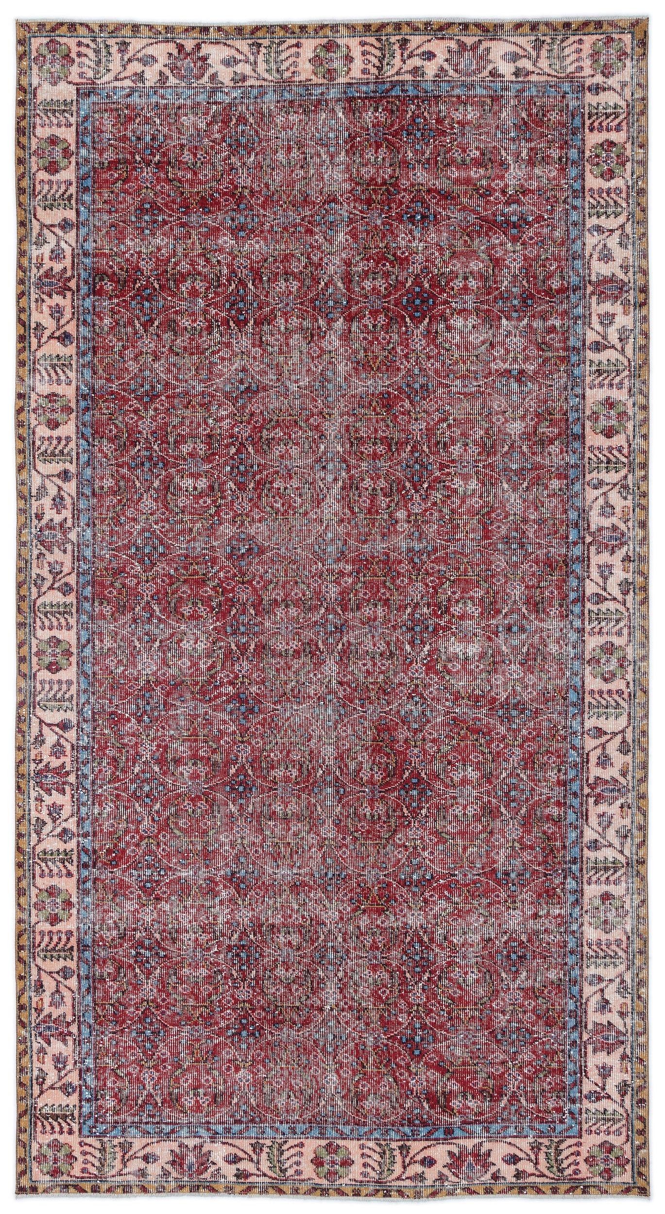 Treya - Vintage Floral Rug - 5'2 X 9'7