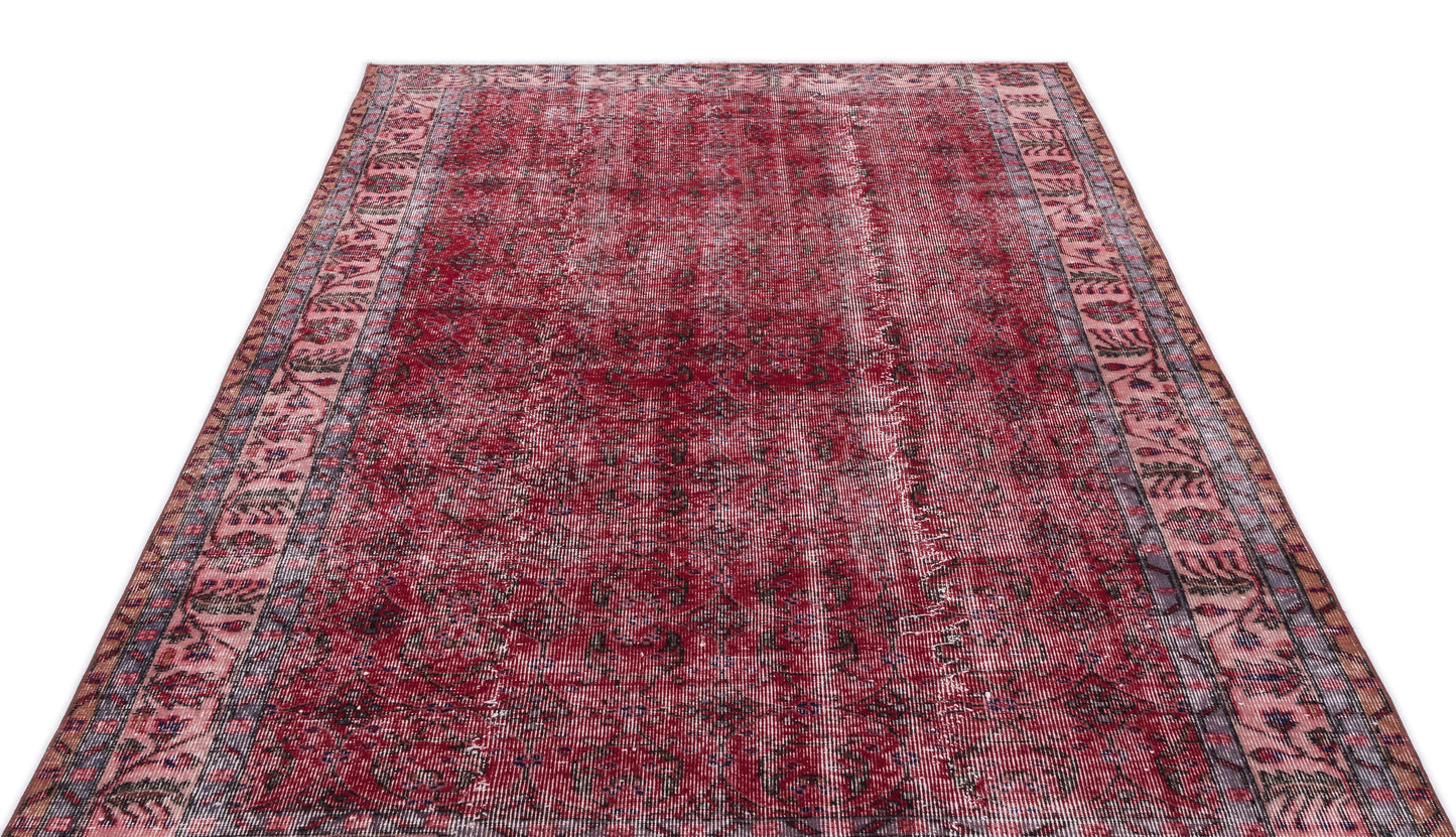 Riamua - Vintage Distressed Rug - 5'6 X 9'3