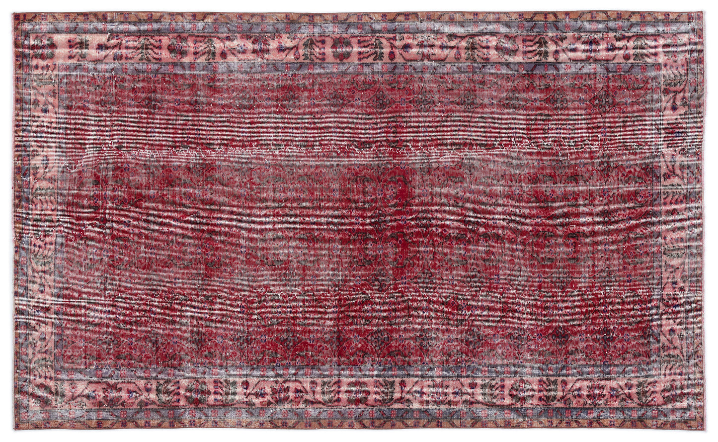 Riamua - Vintage Distressed Rug - 5'6 X 9'3