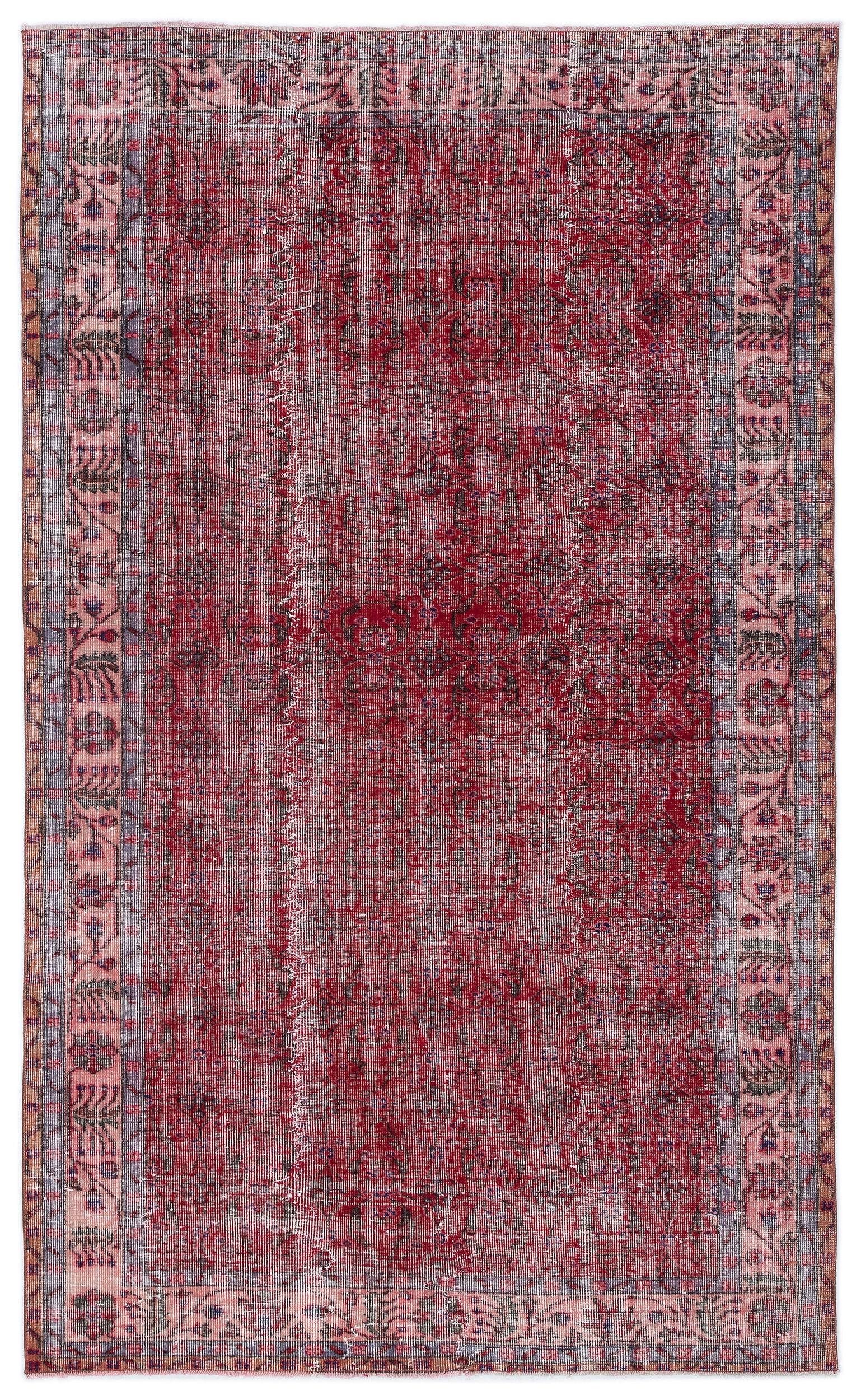 Riamua - Vintage Distressed Rug - 5'6 X 9'3