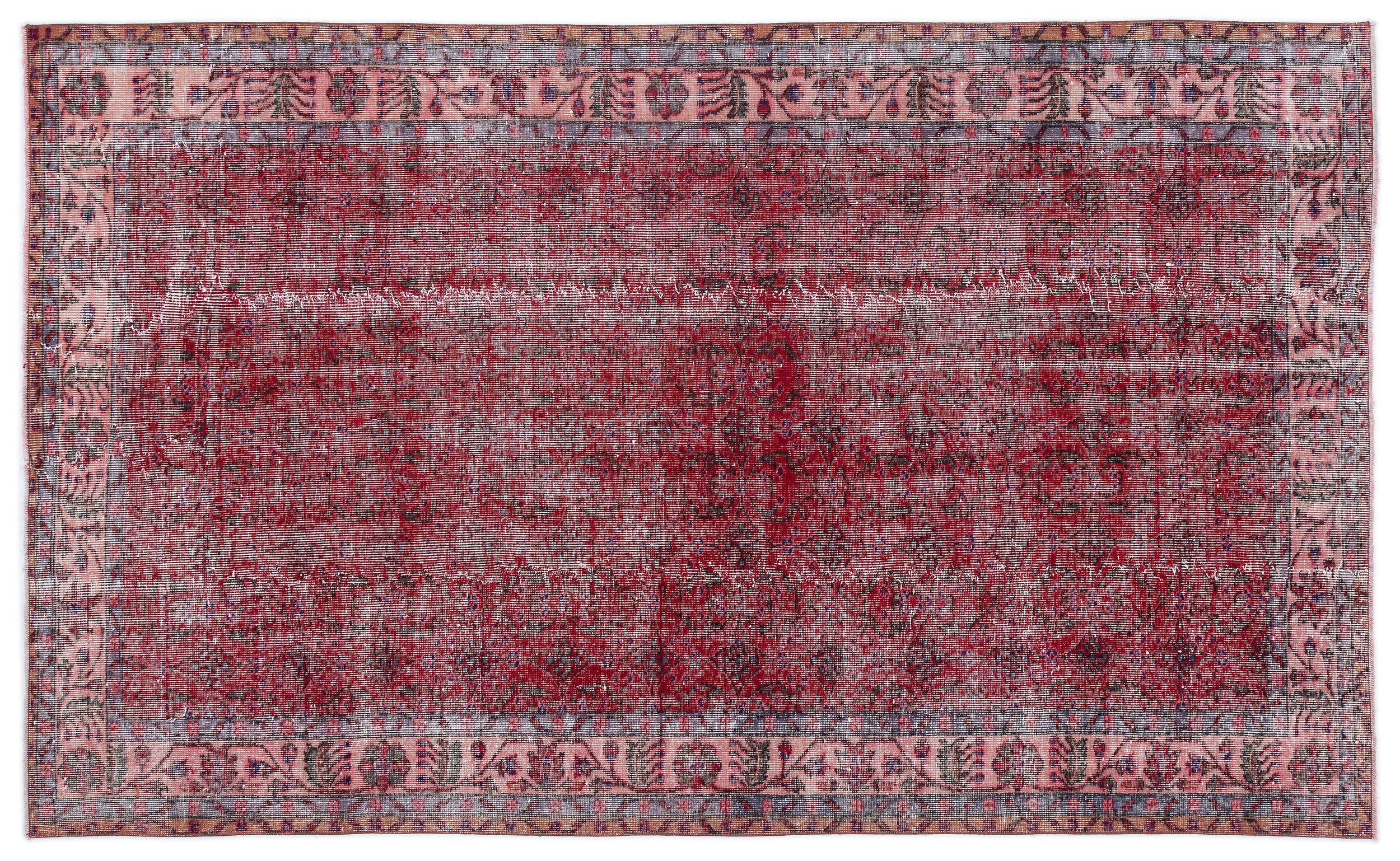 Riamua - Vintage Distressed Rug - 5'6 X 9'3