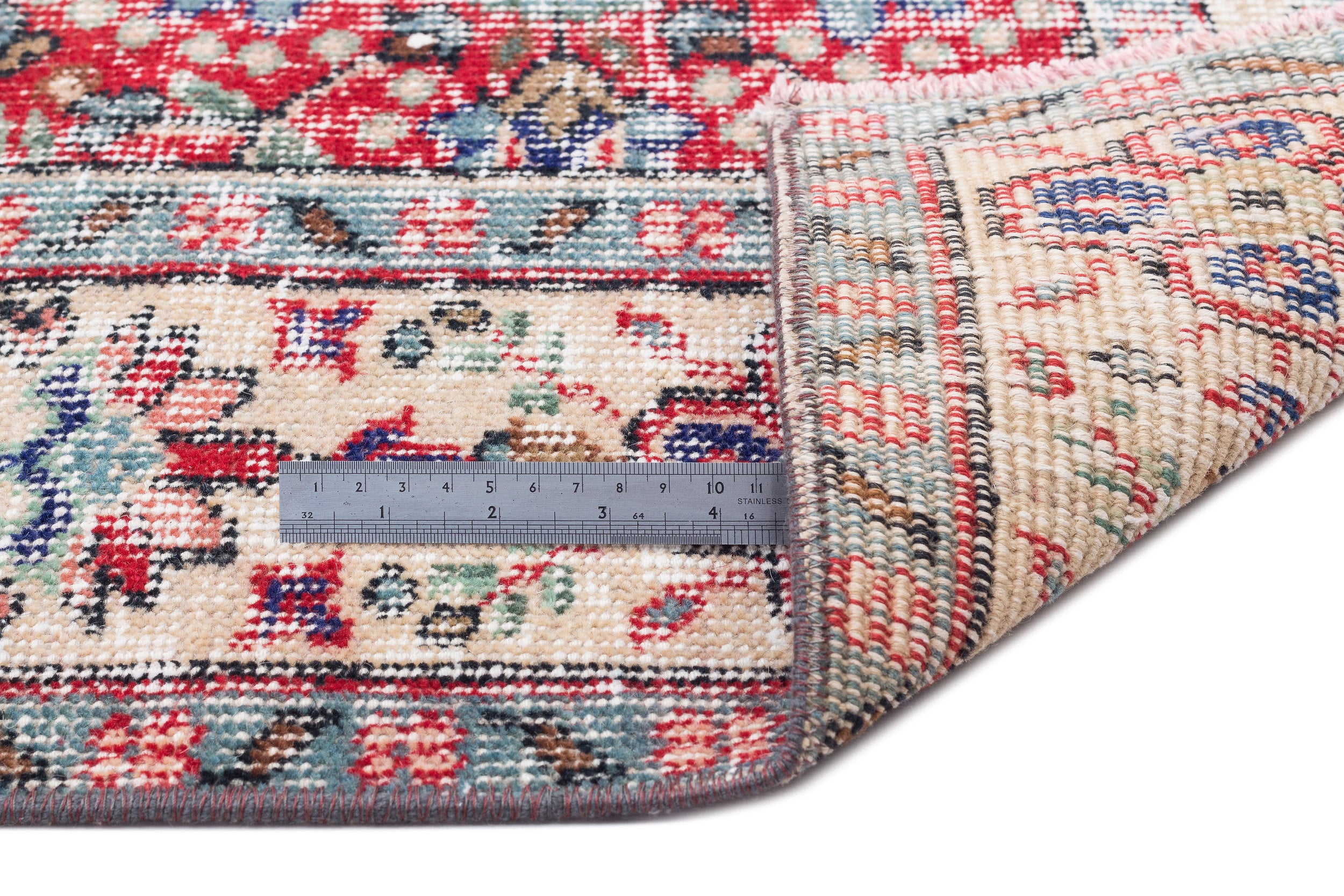 Clael - Vintage Floral Rug - 6'5 X 10'6