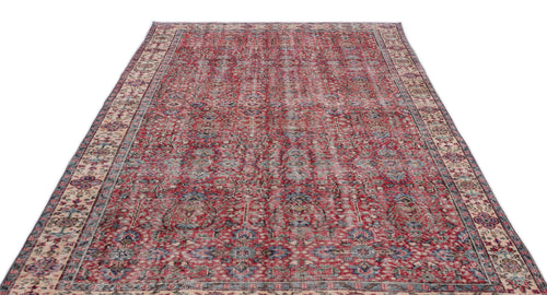 Load image 1 in gallery view. Clael - Vintage Floral Rug - 6'5 X 10'6