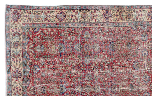 Load image 1 in gallery view. Clael - Vintage Floral Rug - 6'5 X 10'6