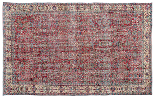 Load image 1 in gallery view. Clael - Vintage Floral Rug - 6'5 X 10'6