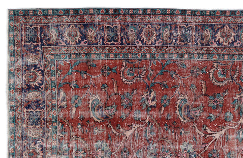 Load image 1 in gallery view. Puruda - Vintage Floral Rug - 6'4 X 10'1