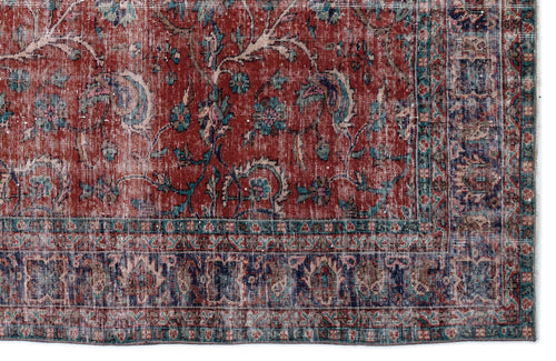 Load image 1 in gallery view. Puruda - Vintage Floral Rug - 6'4 X 10'1