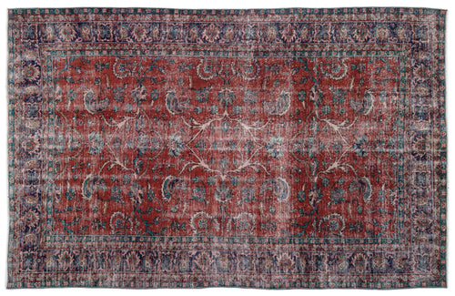 Load image 1 in gallery view. Puruda - Vintage Floral Rug - 6'4 X 10'1