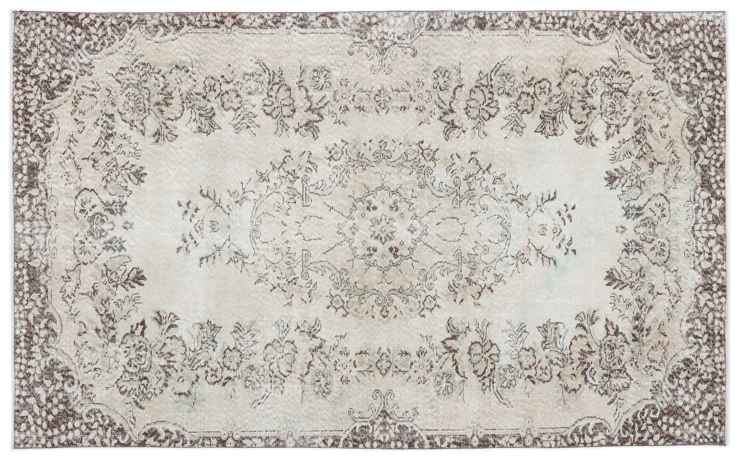 Kofaa - Vintage Medallion Rug - 5'8 X 9'2