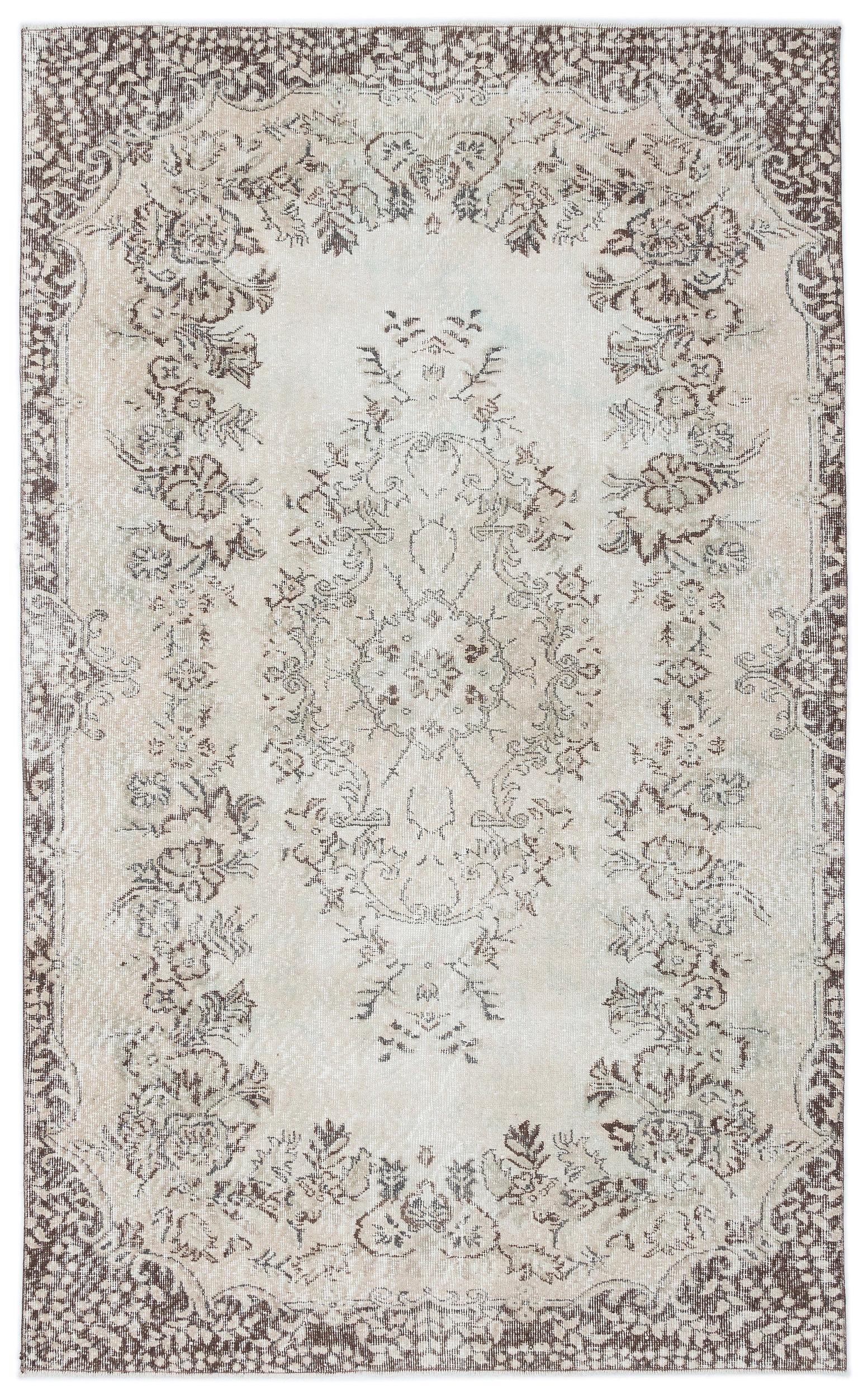 Kofaa - Vintage Medallion Rug - 5'8 X 9'2