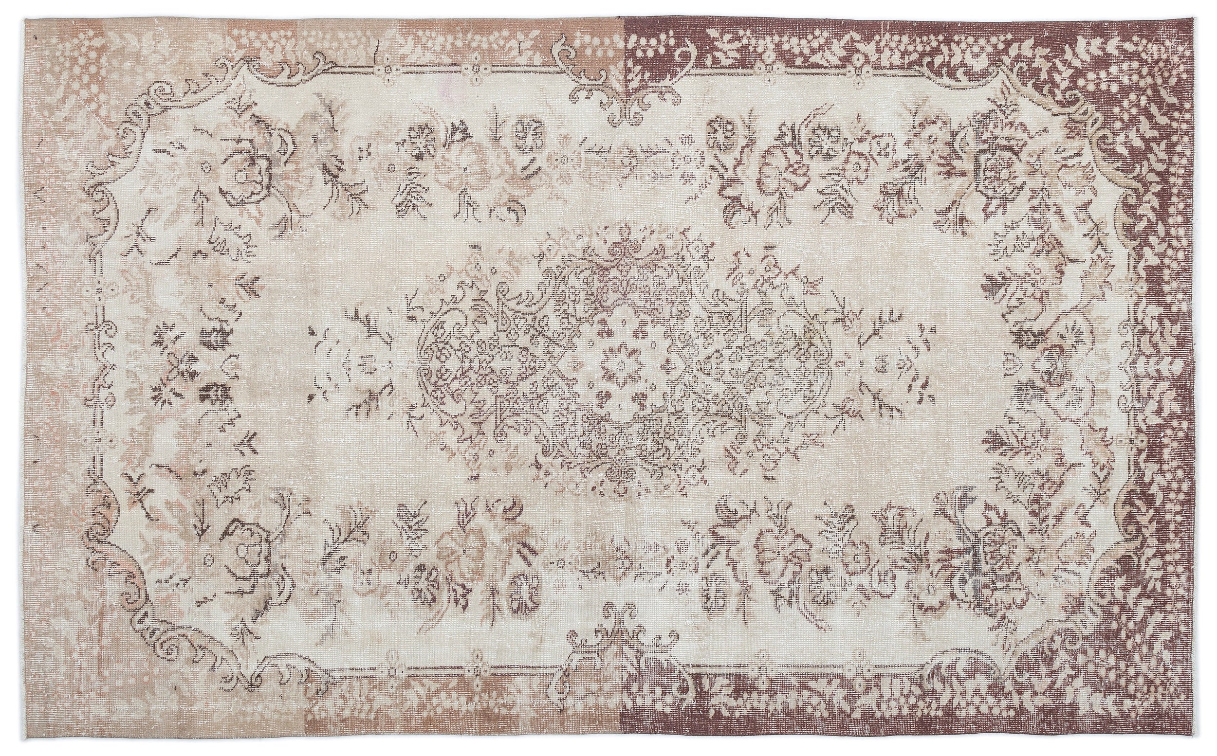 Kiloa - Vintage Medallion Rug - 6'0 X 9'7