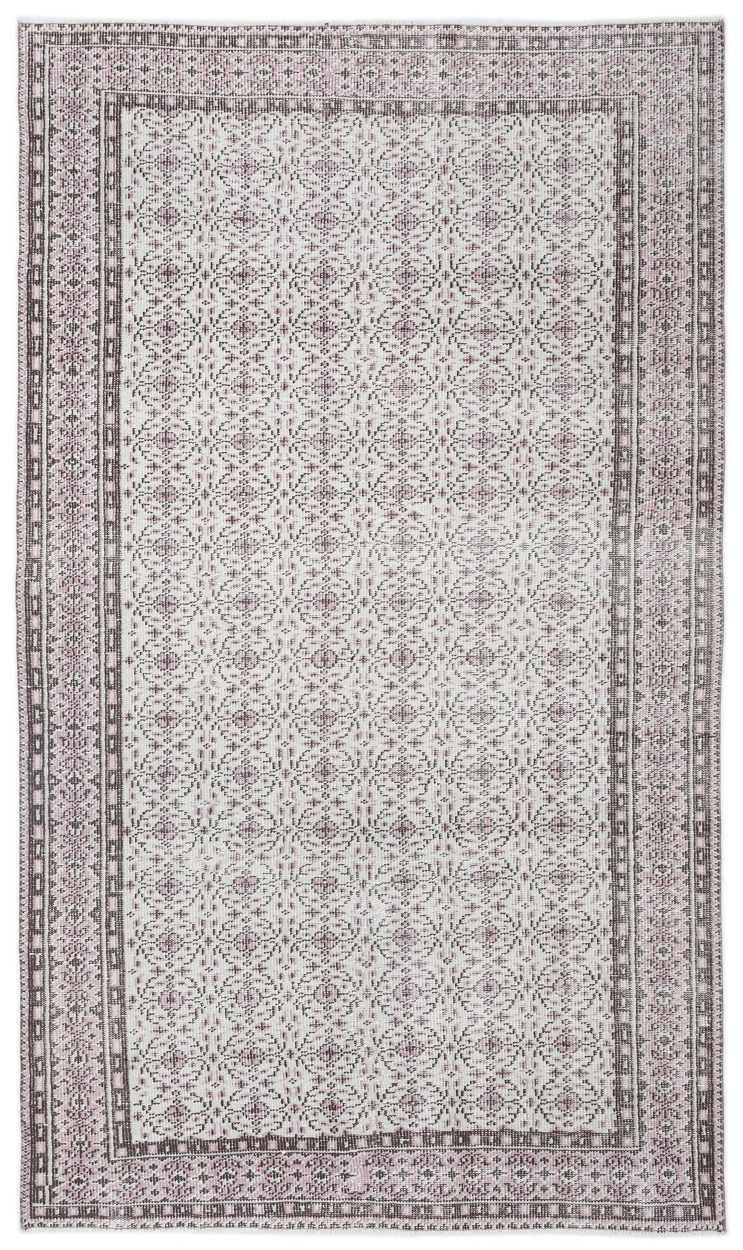 Zugira - Vintage Floral Rug - 5'3 X 8'11