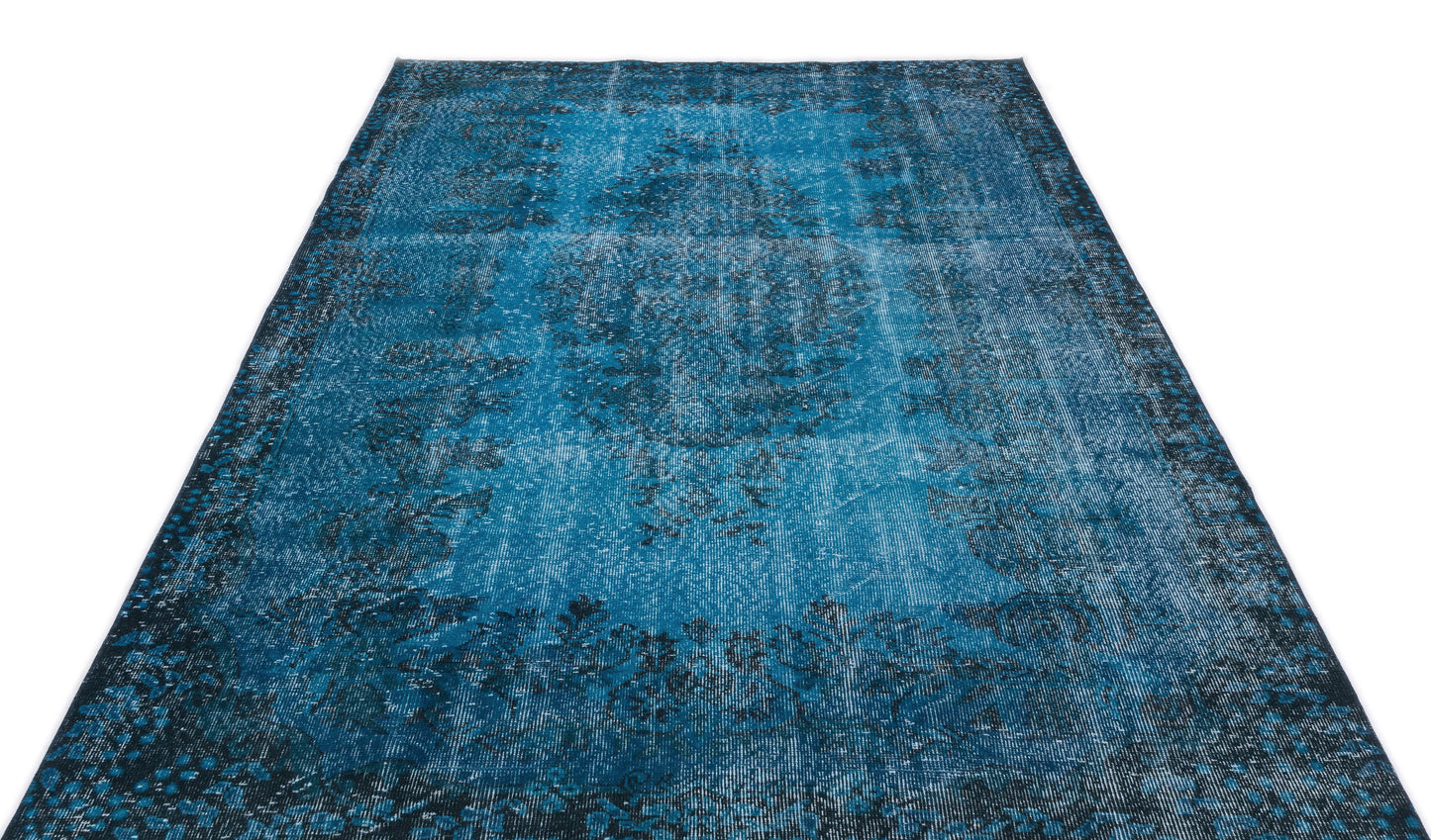 Gozaan - Vintage Distressed Rug - 5'7 X 9'6